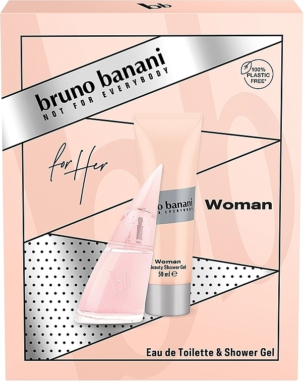 Bruno Banani Woman Набор (edt/30ml + sh/gel/50ml) - фото N2