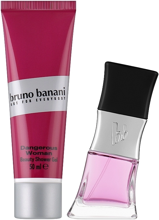 Bruno Banani Dangerous Woman Набор (edt/30ml + sh/gel/50ml) - фото N2