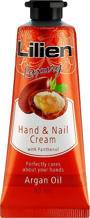 Lilien Крем для рук і нігтів Hand And Nail Cream Argan - фото N1