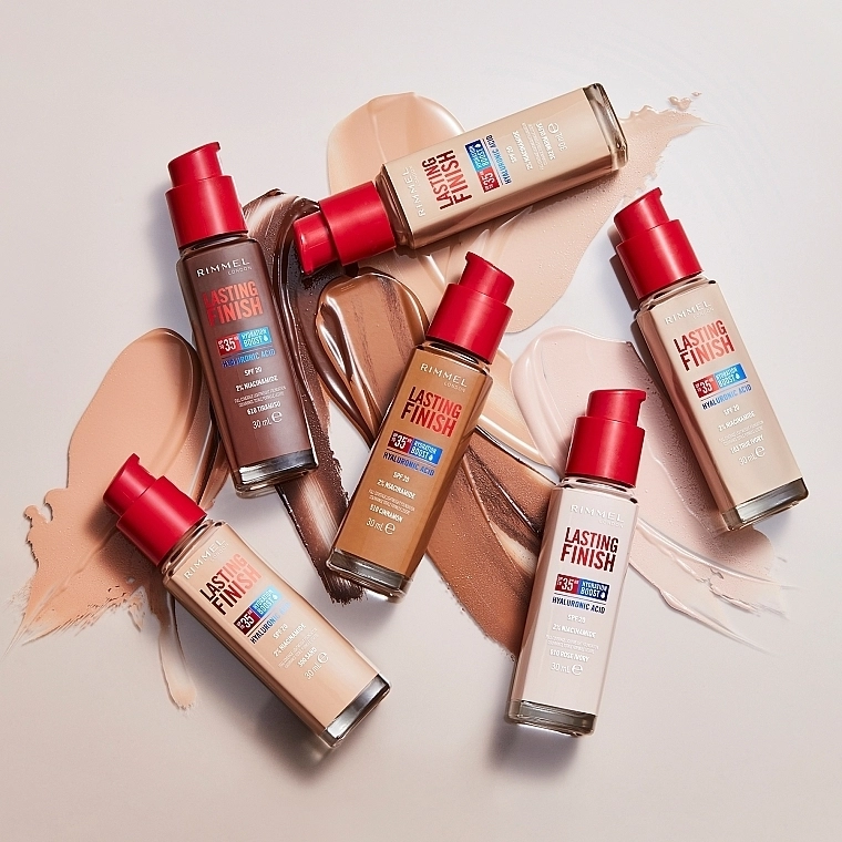 Rimmel Lasting Finish Full Coverage Lightweight Foundation Тональна основа - фото N9