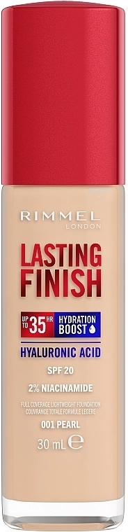 Rimmel Lasting Finish Full Coverage Lightweight Foundation Тональная основа - фото N1