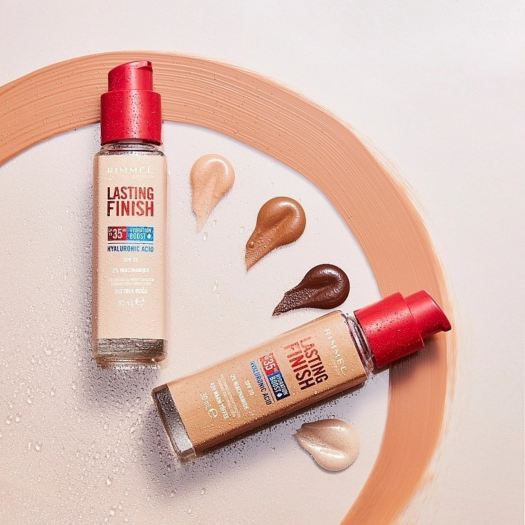 Rimmel Lasting Finish Full Coverage Lightweight Foundation Тональна основа - фото N5