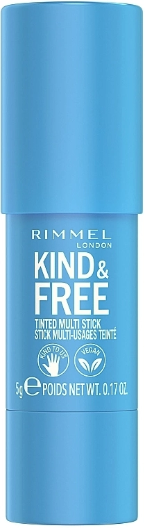 Rimmel Kind & Free Tinted Multi Stick Мультистік для обличчя та губ - фото N1