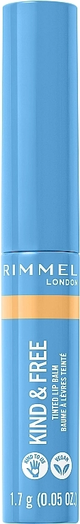 Rimmel Kind & Free Tinted Lip Balm Оттеночный бальзам для губ - фото N1