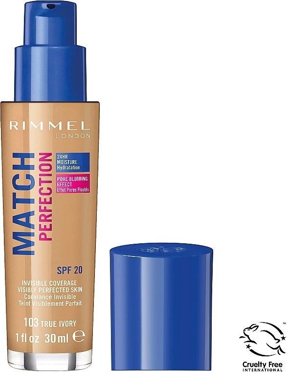 Rimmel Match Perfection Foundation Тональный крем для лица - фото N3