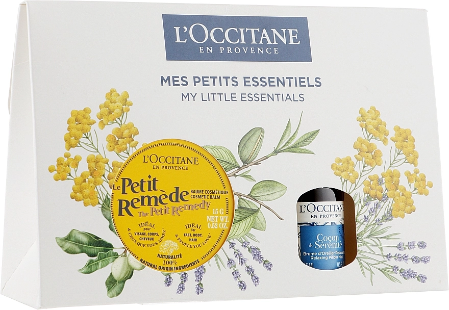 L'Occitane Набор My Little Essentials (balm/15g + mist/15ml) - фото N1
