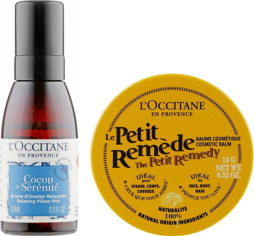 L'Occitane Набор My Little Essentials (balm/15g + mist/15ml) - фото N2