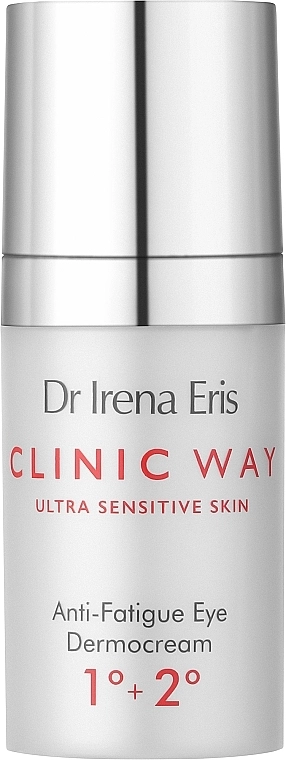 Dr Irena Eris Крем для глаз «Гиалуроновое разглаживание» день/ночь Clinic Way 1°-2° anti-wrinkle skin care around the eyes - фото N1