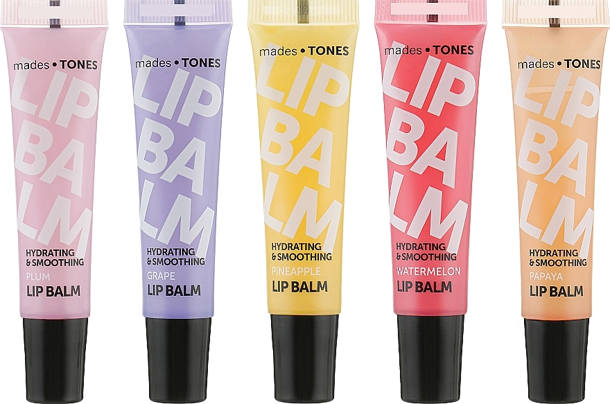 Mades Cosmetics Набір бальзамів для губ Tones Lip Balm quintet (5 x balm/15ml) - фото N2