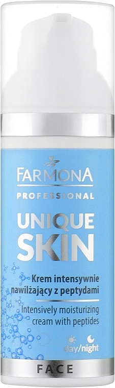 Farmona Professional Інтенсивний зволожувальний крем з пептидами Unique Skin Intensively Moisturizing Cream With Peptides - фото N1