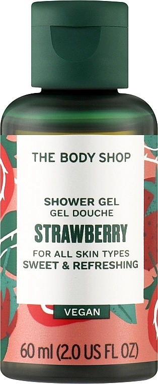 The Body Shop Гель для душу Strawberry Vegan Shower Gel (міні) - фото N1