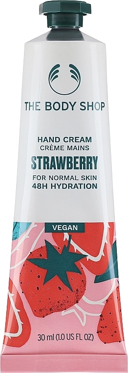 The Body Shop Крем для рук "Клубника" Strawberry Hand Cream - фото N1