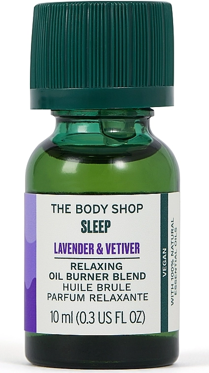 The Body Shop Ароматизована олія "Лаванда та ветивер" Sleep Lavender Vetiver Relaxing Oil - фото N1