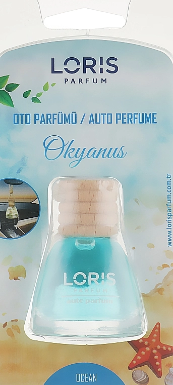 Loris Parfum Аромаподвеска для автомобиля "Океан" - фото N1