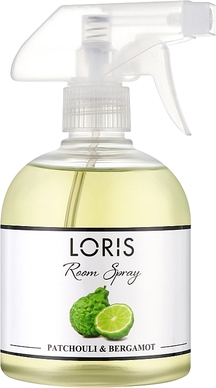 Loris Parfum Спрей для дома "Пачули и бергамот" Room Spray Patchouli & Bergamot - фото N1