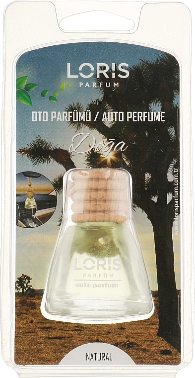 Loris Parfum Арома підвіска для автомобіля "Натурал" - фото N1