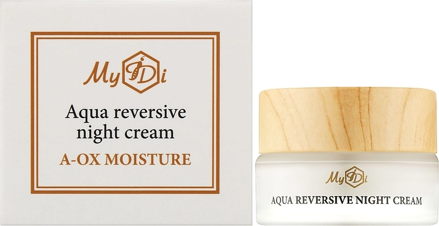 MyIdi Ночной антиоксидантный увлажняющий крем A-Ox Moisture Aqua Reversive Night Cream (пробник) - фото N2