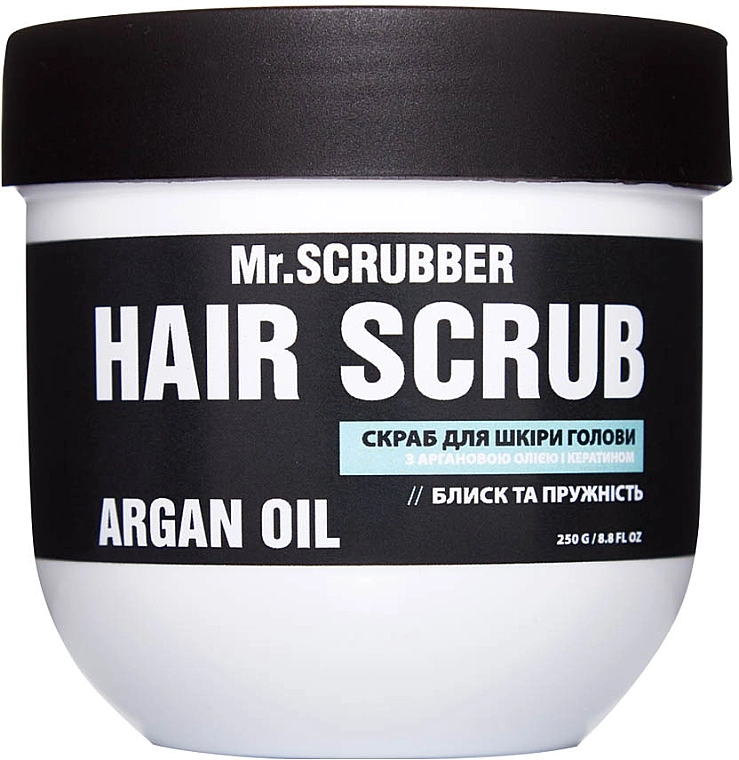 Mr.Scrubber Скраб для кожи головы с маслом арганы и кератином Argan Oil Hair Scrub - фото N1