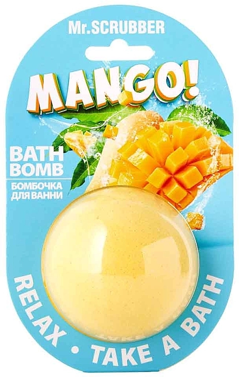 Mr.Scrubber Бомбочка для ванни "Mango" - фото N1