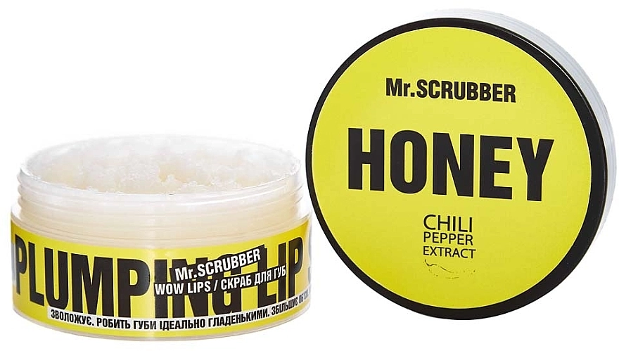 Mr.Scrubber Скраб для губ "Мед" Wow Lips Honey - фото N1