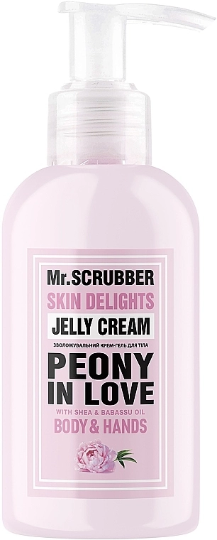 Mr.Scrubber Крем-гель для тіла і рук Skin Delights Peony in Love - фото N1