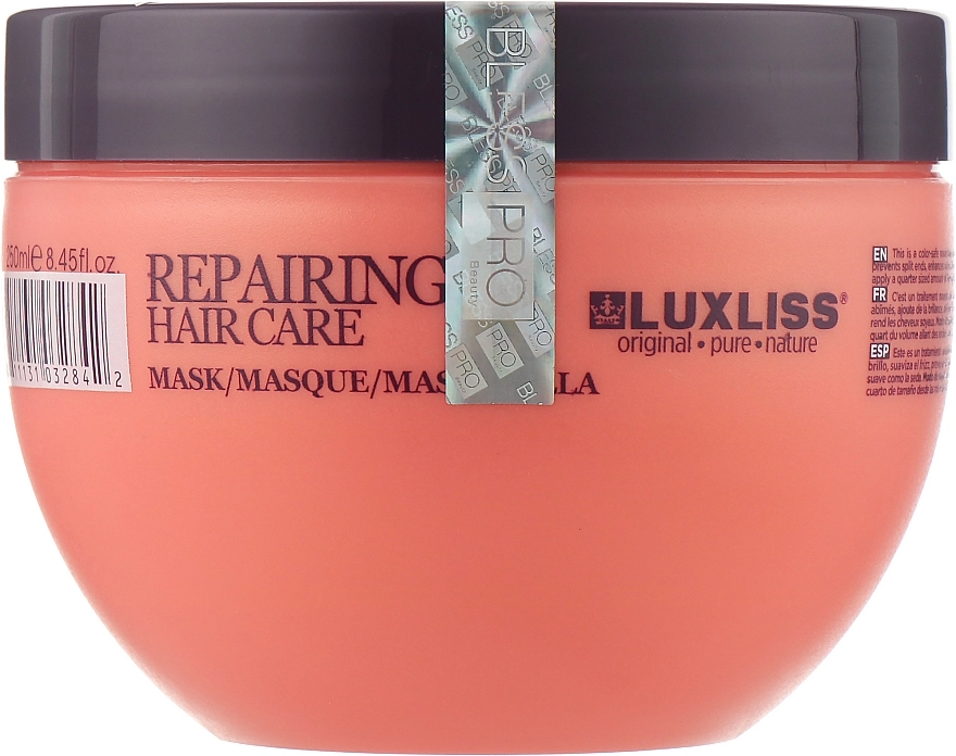 Luxliss Маска відновлювальна для волосся Repairing Hair Care Mask - фото N1