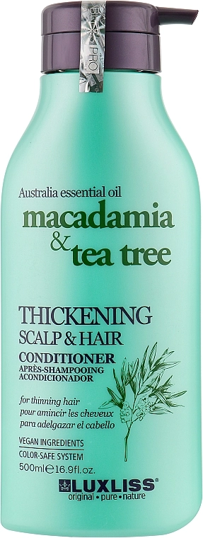 Luxliss Кондиционер укрепляющий для волос Thickening Scalp & Hair Conditioner - фото N3