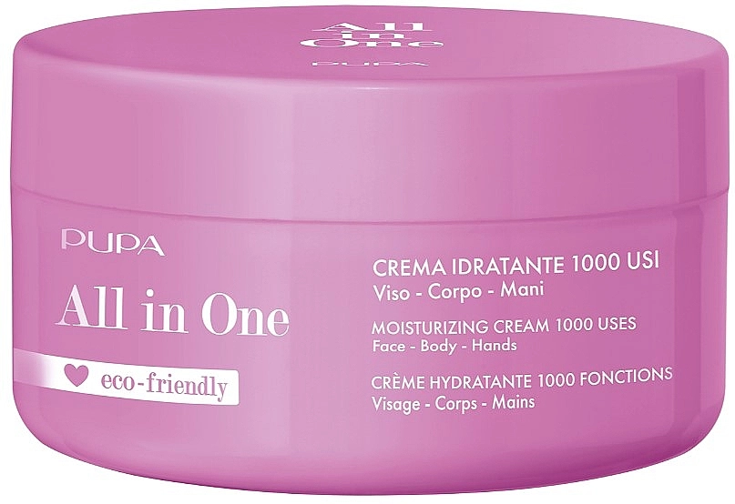 Pupa Увлажняющий крем для лица, рук и тела, 1000 применений All in One Moisturizing Cream - фото N1