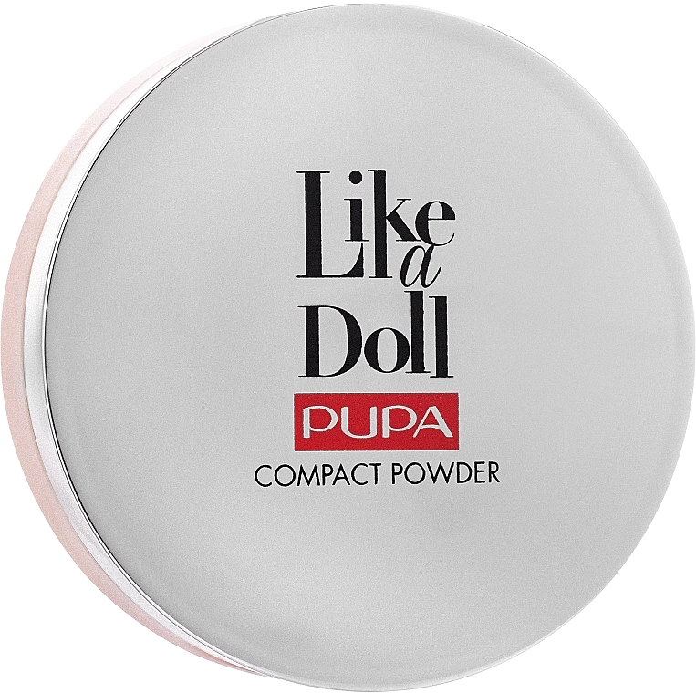 Pupa Like A Doll Compact Powder SPF 15 Пудра для лица компактная, с эффектом обнаженной кожи - фото N1