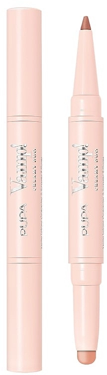 Pupa Vamp! Creamy Duo Contouring Lip Pencil & Brilliant Lipstick Олівець і помада для губ 2 в 1 - фото N1