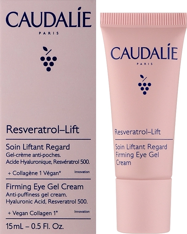 Caudalie Гель-крем для контуру очей Resveratrol Lift Firming Eye Gel Cream New - фото N2