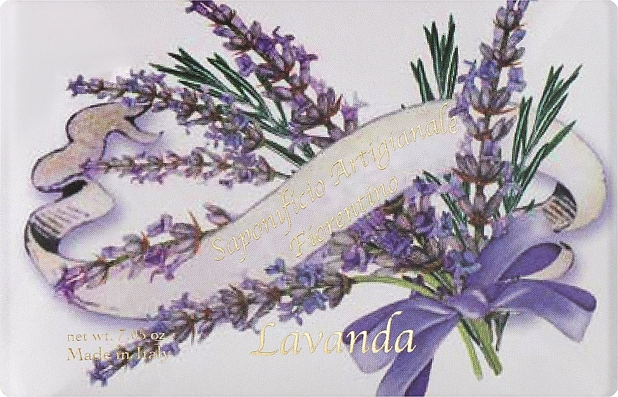 Saponificio Artigianale Fiorentino Мило туалетне "Лаванда" Lavender - фото N1