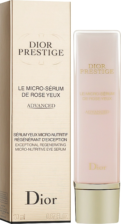 Dior Розовая сыворотка для контура глаз Prestige Micro-Nutritive Rose Eye Serum Advanced - фото N2