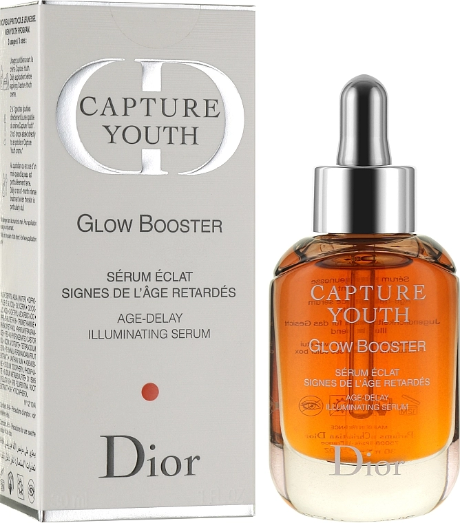 Dior Сироватка для сяйва шкіри Capture Youth Glow Booster Age-Delay Illuminating Serum - фото N2