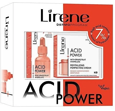 Lirene Набор Acid Power (f/ser/30ml + f/cr/50ml) - фото N4