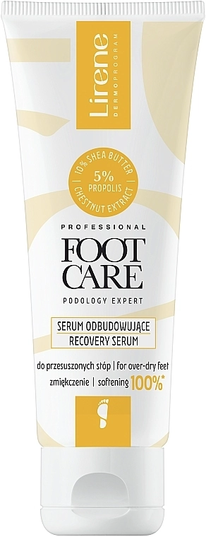 Lirene Восстанавливающая сыворотка для ног из 5% прополиса Foot Care Recovery Serum - фото N1