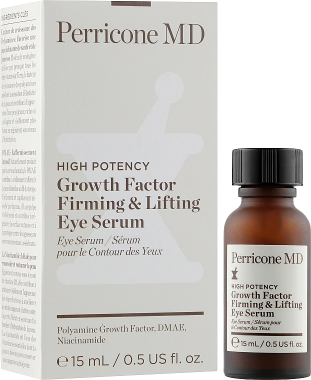 Perricone MD Сыворотка для глаз High Potency Growth Factor Firming & Lifting Eye Serum - фото N2