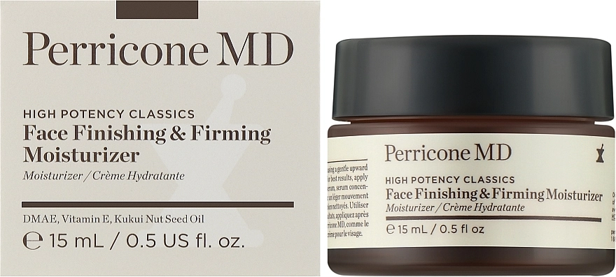 Perricone MD Укрепляющий и увлажняющий крем для лица Hight Potency Classics Face Finishing & Firming Moisturizer (мини) - фото N2