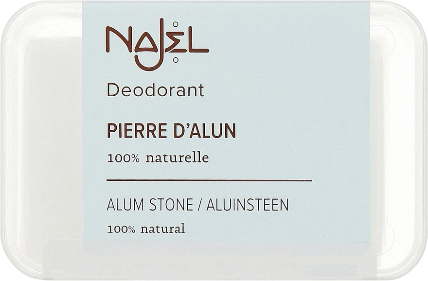 Najel Натуральний дезодорант Alum Stone Deodorant in Block - фото N1