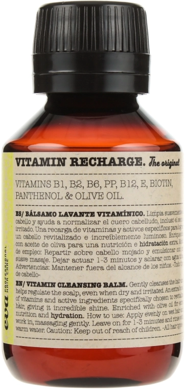 Eva Professional Вітамінний шампунь Vitamin Recharge Cleansing Balm Original - фото N1