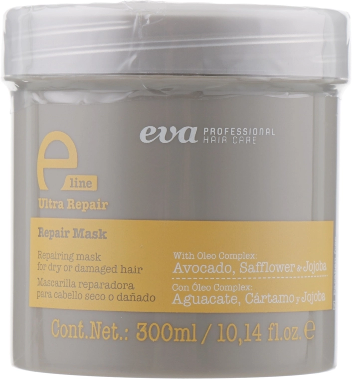 Eva Professional Відновлювальна маска для волосся E-Line Repair Mask - фото N3