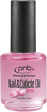 PNB Олія для догляду за нігтями й кутикулою з ароматом троянди Nail & Cuticle Oil Rose - фото N1