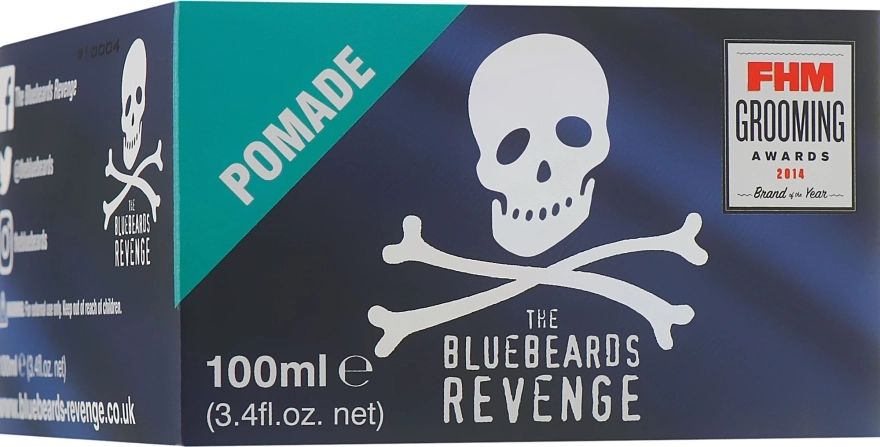 The Bluebeards Revenge Помада для укладки волос Pomade - фото N2