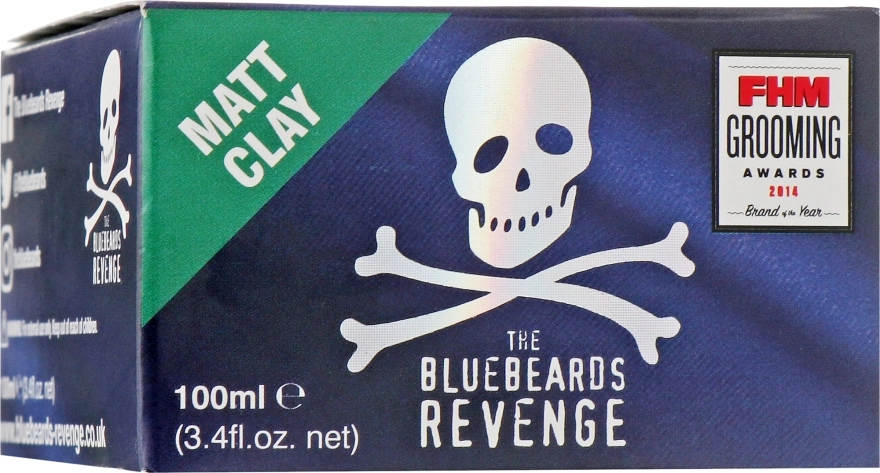 The Bluebeards Revenge Матова глина для укладання волосся Matt Clay - фото N2