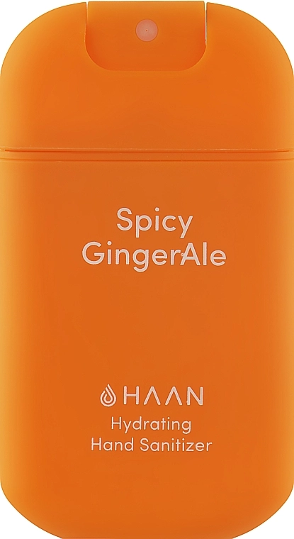 HAAN Антисептик для рук "Пряний імбирний ель" Hydrating Hand Sanitizer Spicy Ginger Ale - фото N1