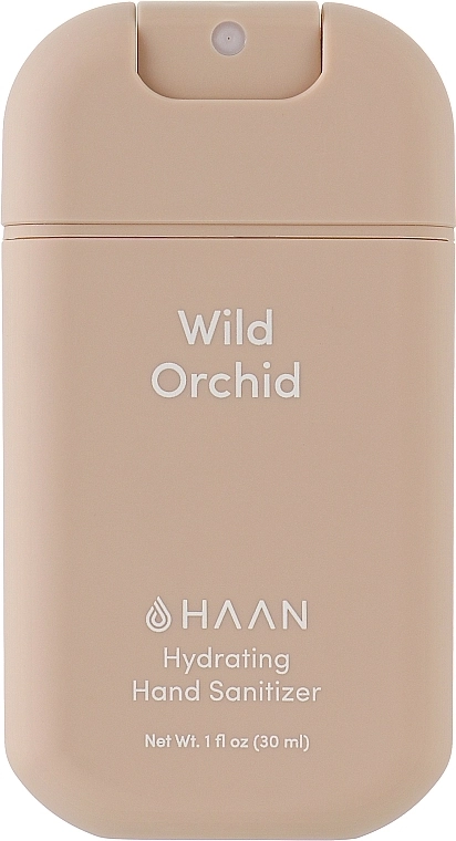 HAAN Очищуючий та зволожуючий спрей для рук "Дика орхідея" Hydrating Hand Sanitizer Wild Orchid - фото N1