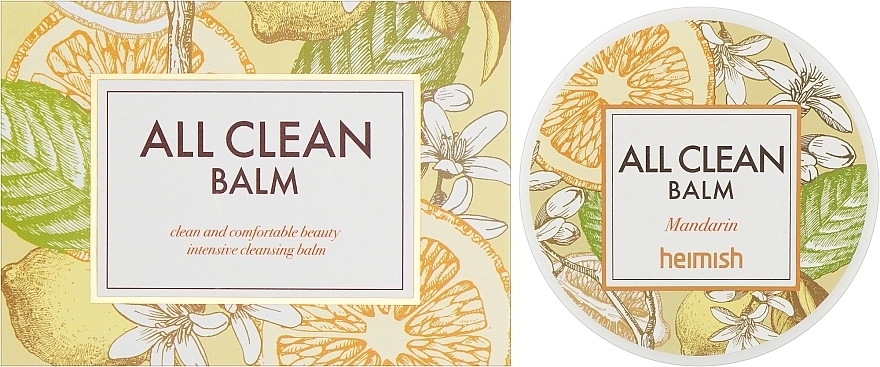 Heimish All Clean Balm Mandarin Очищувальний бальзам для зняття макіяжу з мандарином - фото N4