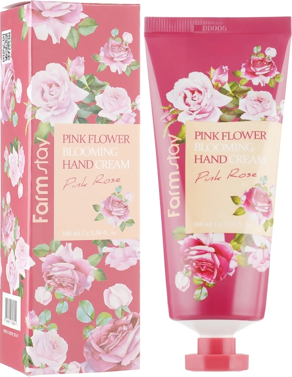 FarmStay Крем для рук з екстрактом троянди Pink Flower Blooming Hand Cream Pink Rose - фото N1