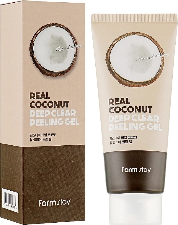 FarmStay Пілінг-скатка з кокосовою олією Farm Stay Real Coconut Deep Clear Peeling Gel - фото N2