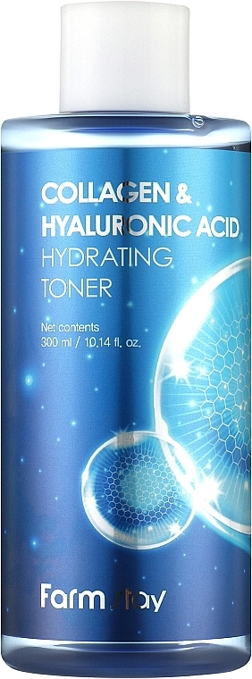 FarmStay Увлажняющий тонер с гиалуроновой кислотой и коллагеном Farm Stay Collagen & Hyaluronic Acid Hydrating Toner - фото N1
